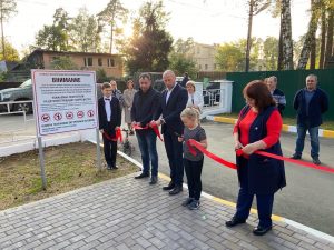 В поселке Ильинский прошел «Праздник двора» в честь открытия новой дворовой площадки