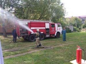 В Раменской школе — интернате прошло профилактическое мероприятие по пожарной безопасности