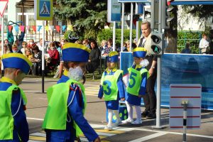 В детском саду №12 провели профилактическое мероприятие по БДД