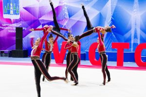 В спорткомплексе «Борисоглебский» прошли всероссийские соревнования по эстетической гимнастике «Виктория»