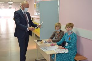 Депутат Совета депутатов Раменского городского округа Сергей Демин участник Диктанта Победы