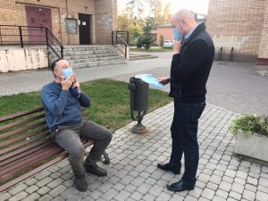 Руководитель ТУ «Ильинский» Сергей Демин призывает проявить ответственность по отношению к своему здоровью и здоровью окружающих