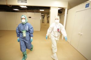 В Раменском округе открыт временный ковидный госпиталь