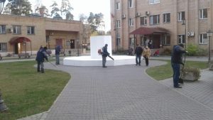 В ТУ Ильинский продолжаются работы по благоустройству