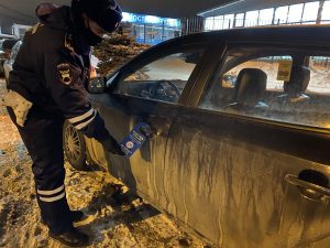 Сотрудники  Раменской Госавтоинспекции провели акцию по безопасности дорожного движения во дворах  домов