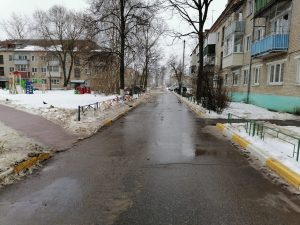 В населенных пунктах ТУ «Новохаритоновское» продолжаются работы по уборке снега
