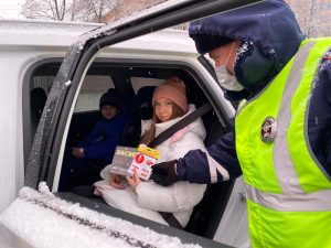 Профилактическое мероприятие по безопасности дорожного движения состоялось 2 января в г.Раменское