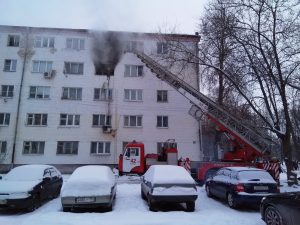 Пожар в квартире жилого дома произошел сегодня в г.Раменское