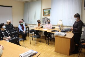 Директор ТУ «Новохаритоновское» Нина Ширенина провела встречу с жителями