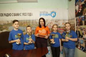 В гостях у Раменского радио побывали чемпионы Москвы и Московской области по ментальной арифметике