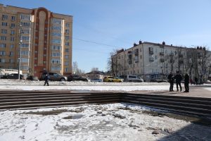 Комиссия служб ЖКХ Раменского округа провела выездное совещание по вопросу ремонта и благоустройства площади Победы
