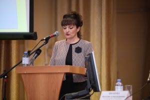 С отчетом об итогах работы в 2020 году выступила директор ТУ «Рыболовское» Наталия Иванова