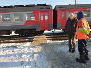 Профилактическое мероприятие по безопасности состоялось сегодня у ж/д платформы Родники