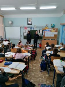 Для студентов колледжа провели занятия по пожарной безопасности