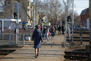 Плановое мероприятие по безопасности на железнодорожном транспорте провели сегодня у пл.Ипподром в г.Раменское