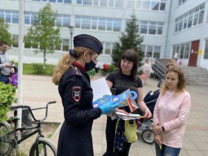 ГИБДД проводит мероприятия «Безопасный двор»