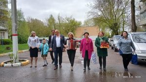 В День Победы в нашем округе чествовали ветеранов Великой Отечественной войны