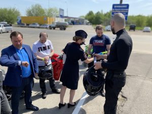 Госавтоинспекция провела акцию под единым хештегом #ДорогиДляЖизни с участниками мотоклуба