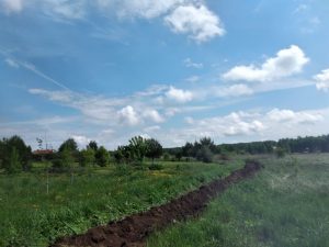 В ТУ Новохаритоновское провели работы по опашке населенных пунктов