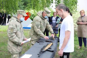 В Кратовской школе №28 Раменского городского округа прошла военно-спортивная игра «Зарница»