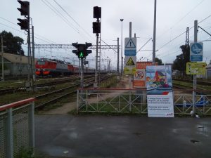 Рейд по безопасности на железной дороге провели 29 июля у пл.Ипподром