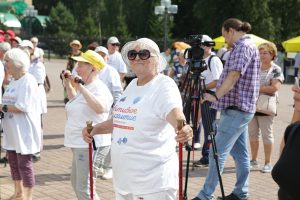 17 августа в Раменском в рамках губернаторской программы «Активное долголетие» состоялось спортивное мероприятие «Трасса здоровья»