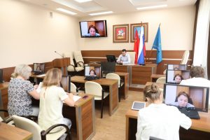 Глава Раменского городского округа Виктор Неволин провёл очередное заседание штаба с руководителями ТУ и представителями «Мособлгаза»