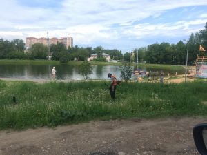 Баженов: По предписаниям Госадмтехнадзора в го Жуковский и Раменский окошено более 23 территорий общего пользования