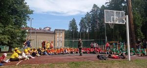 Воспитанникам детского лагеря «Дубки» напомнили о пожарной безопасности