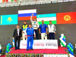 Зураб Макацария из Раменского в третий раз стал чемпионом мира по борьбе на поясах