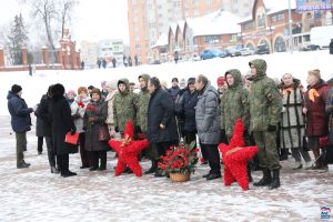 Митинг в честь 80-тилетнего юбилея Дня воинской славы