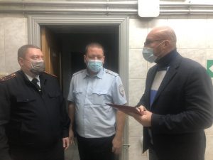 Член Общественного совета Главка МВД России Сергей Леонов посетил изолятор временного содержания в Раменском