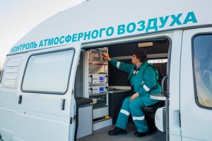В течение недели мобильные эколаборатории контролировали качество воздуха в 11 городских округах
