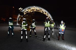 Флешмобы безопасности провели в Раменском