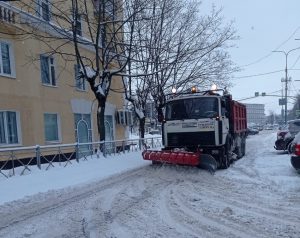 В центре внимания — уборка снега