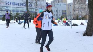 Раменчане поддержали Героя Олимпиады в Пекине — лыжника Александра Большунова