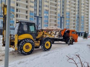 Главное управление содержания территорий Московской области контролирует уборку и вывоз снега в Раменском