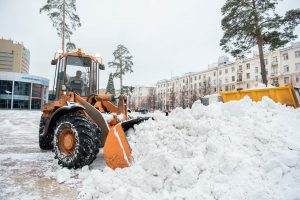 За неделю в Раменском выполнено более половины объема работы по уборке территории от снега