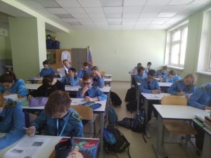 Ученики Ново-Харитоновской школы написали экологический диктант