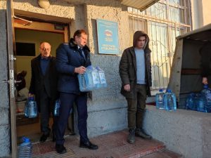 Работа волонтерского штаба