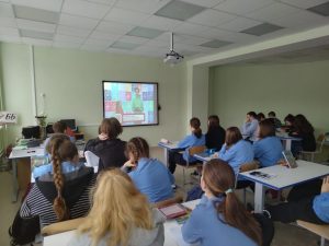 Ученикам Ново-Харитоновской школы рассказали о конкурсе «Большая перемена»
