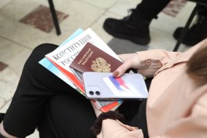 В ДК им.Воровского г.Раменское состоялась торжественная церемония вручения паспорта гражданина РФ юным жителям муниципалитета