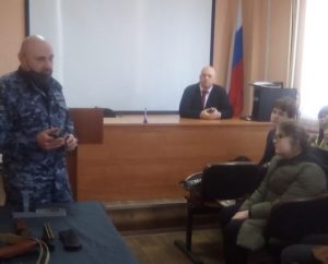 Школьникам рассказали о работе войск правопорядка