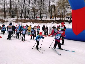 Соревнования по лыжным гонкам состоялись в Раменском