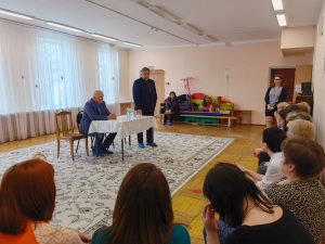Депутат Мособлдумы Олег Жолобов провел встречу с воспитателями детского сада в Раменском г.о.