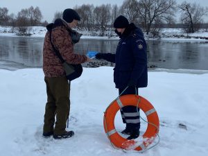Спасатели ГКУ МО «Мособлпожспас» выявили 14 водоемов с опасной толщиной льда