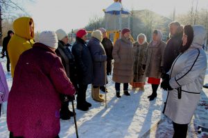 Депутат Мособлдумы Олег Жолобов посетил ТУ Новохаритоновское