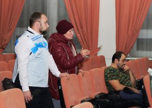 В ДК «Сатурн» прошел брифинг с участием директора филиала «Юго-Восток» Андрея Королева