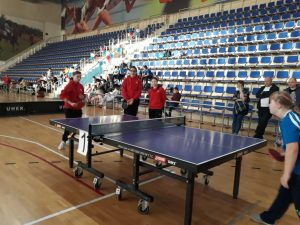 Спортсмены Раменской школы-интерната привезли награды с соревнований по настольному теннису