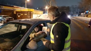 Госавтоинспекторы и сотрудники Рамавтодора провели рейд «Нетрезвый водитель» на дорогах Раменского округа